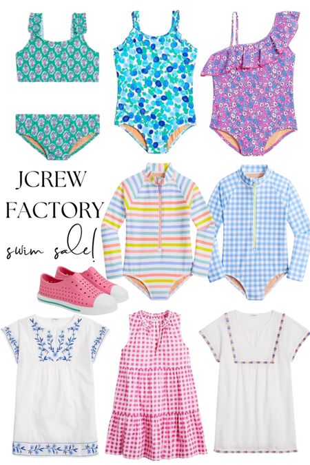 JCREW FACTORY 50% off swim sale for girls! 

#LTKsalealert #LTKkids #LTKfamily