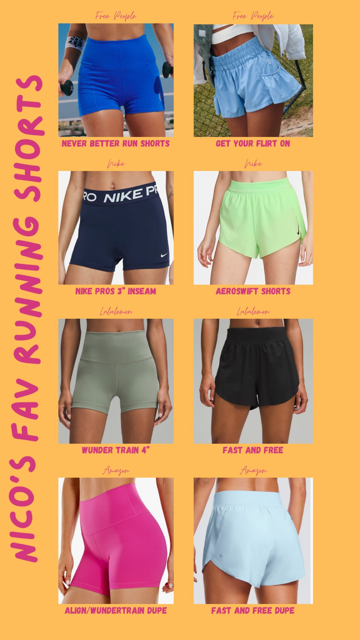 FAV RUNNING SHORTS !! 