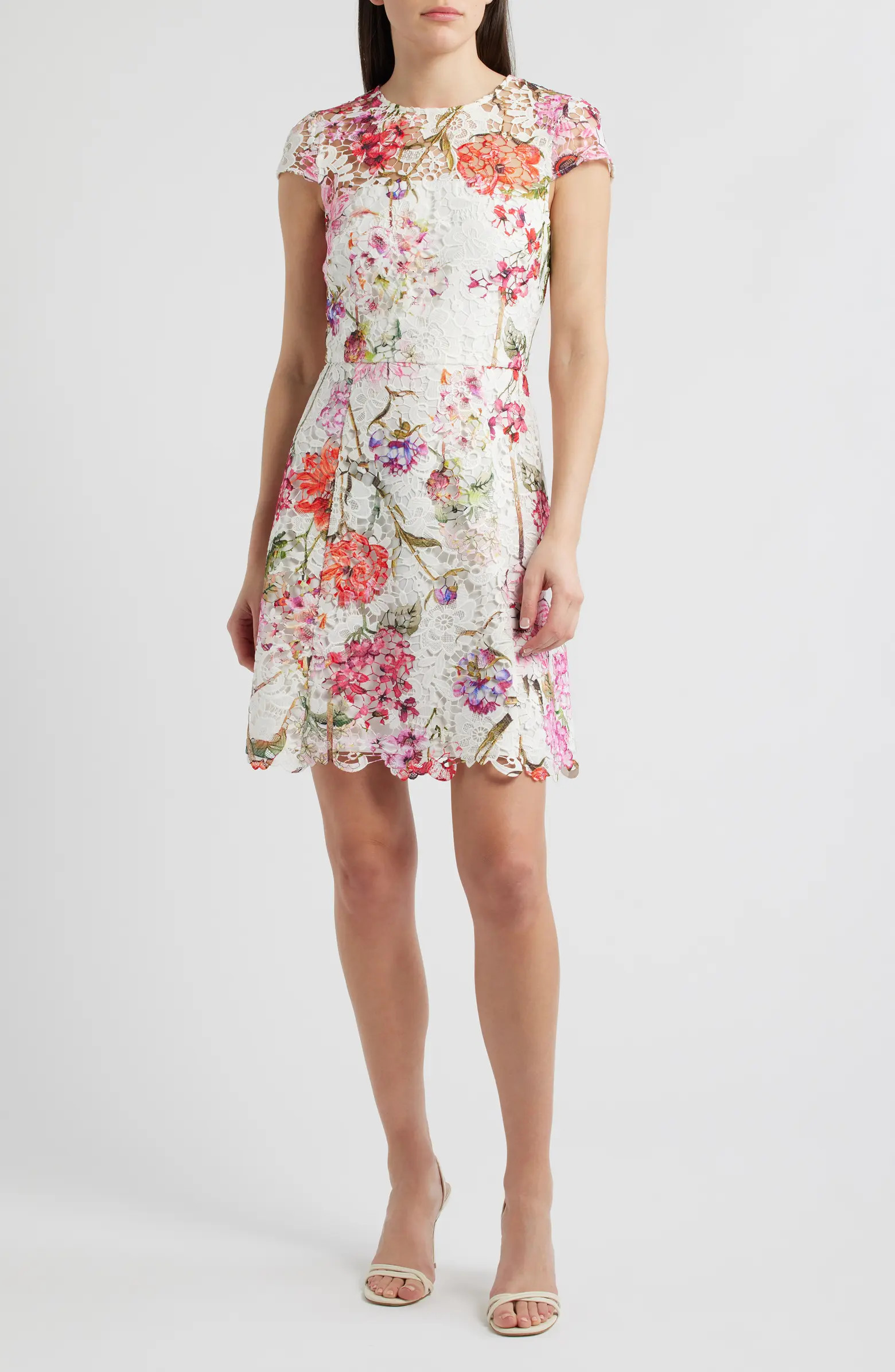 Floral Lace Sheath Dress | Nordstrom