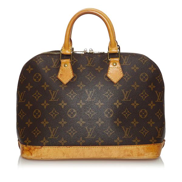 Brown Louis Vuitton Monogram Alma PM Bag | Designer Revival