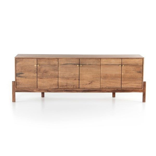 Reza Smoked Honey Media Console | Scout & Nimble