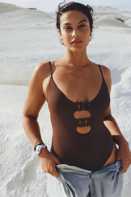 Sanctuary Stay Connected One-Piece Swimsuit | Anthropologie (US)