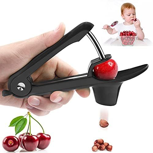 Cherry Pitter,Cherry Seed Remover Olives Pitter Tool, Cherries Corer Pitter Tool with Space-Savin... | Amazon (US)