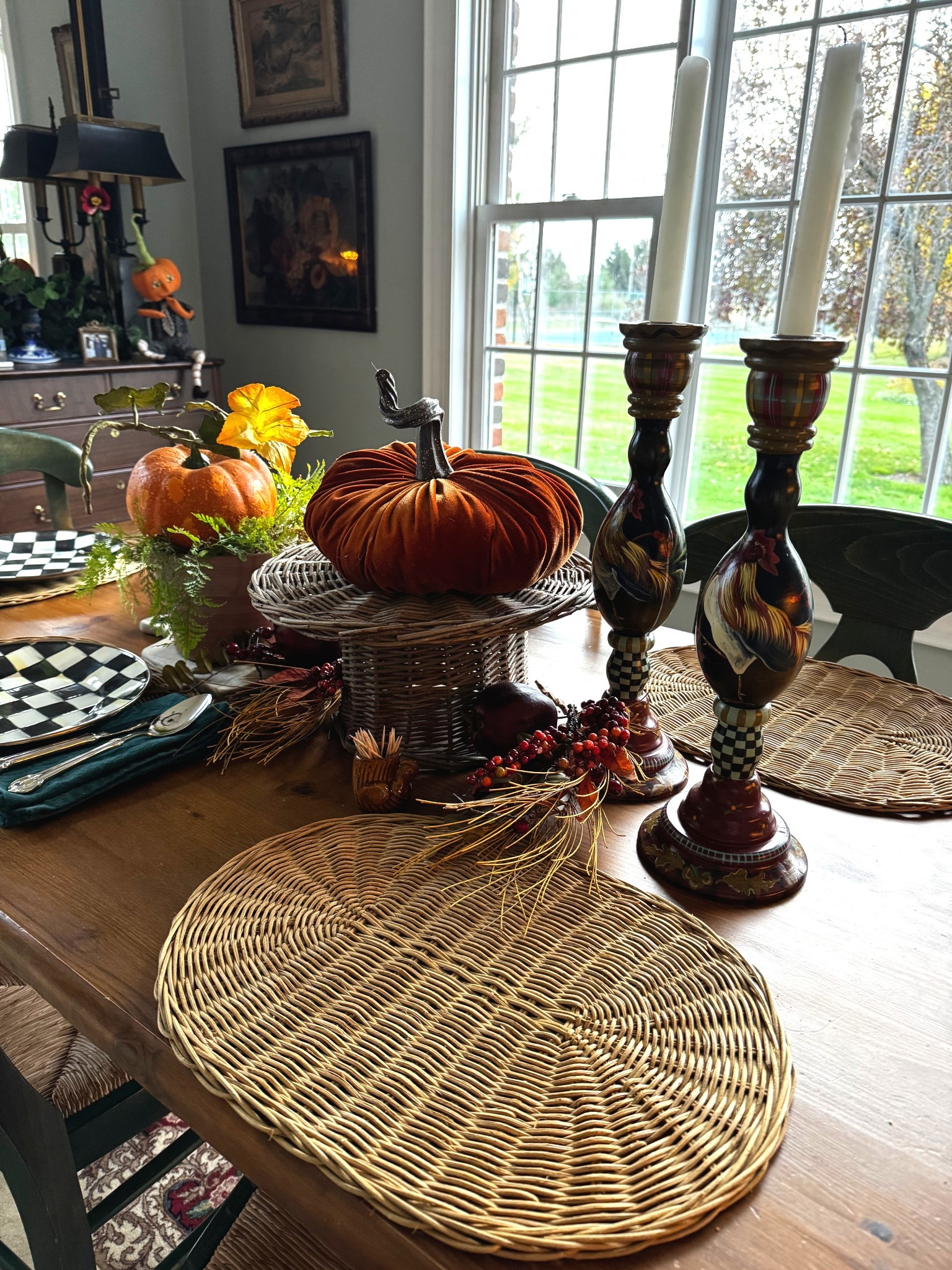 Love these rattan placemats I use mine all season long back in stock now!

#LTKHome #LTKSeasonal #LTKStyleTip