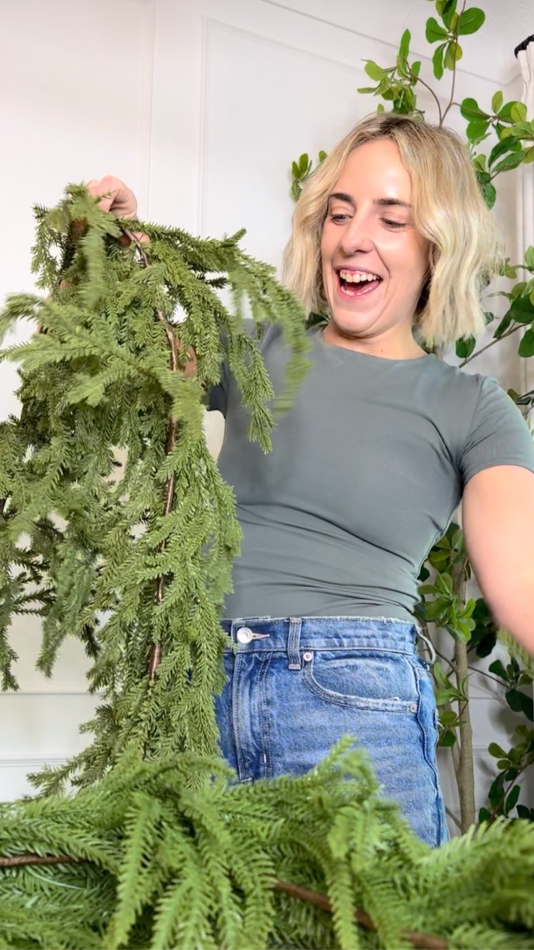 The Viral Hobby Lobby Norfolk pine garland is out of stock.. don’t worry (especially my Canadian girlies!!) I found the BEST dupe and it’s from AMAZON! 

Currently on sale, available in 9FT, and better than the viral hobby lobby garland! Get it while it’s on sale!!


Canadian Christmas Home Decor Finds 2025, Viral Christmas Garland, Christmas Decor

#LTKSaleAlert #LTKHome #LTKHoliday