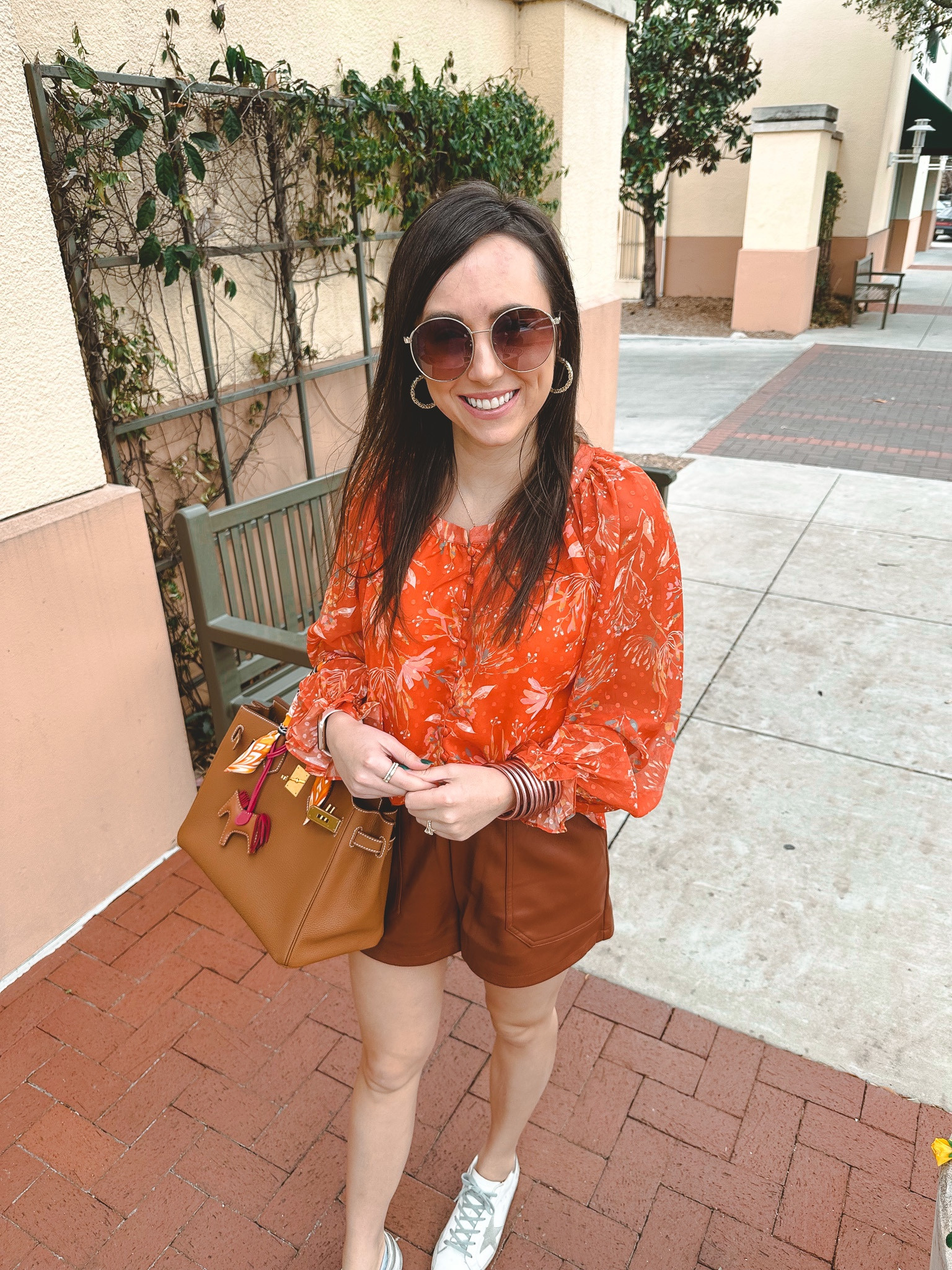 Floral blouse on sale for under $30 and faux leather shorts on sale!



#LTKSeasonal #LTKunder50 #LTKunder100