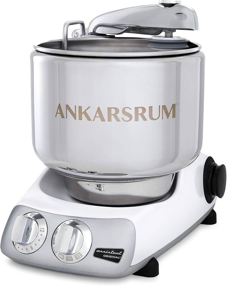 Ankarsrum Stainless Steel Original 7 Liter Stand Mixer | Amazon (US)