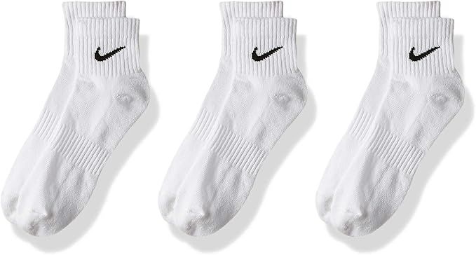 Amazon.com: Nike Everyday Cushion Ankle Training Socks (3 Pair), Men's & Women's with Sweat-Wicki... | Amazon (US)