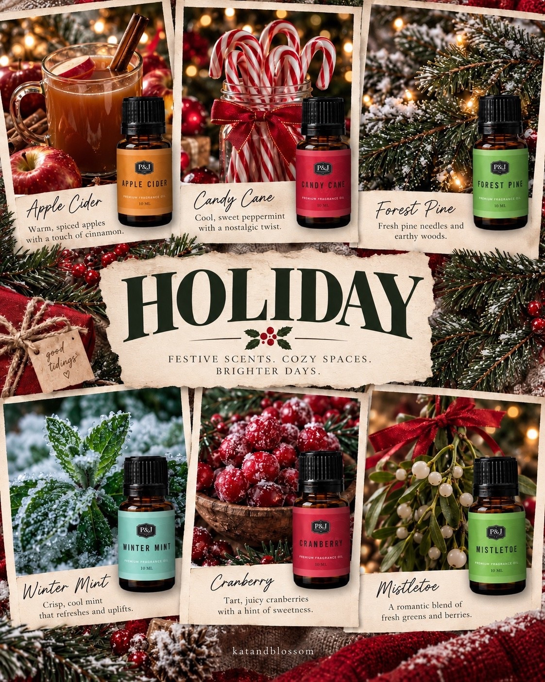 Festive Holiday Fragrance Oils

#LTKHome #LTKSeasonal