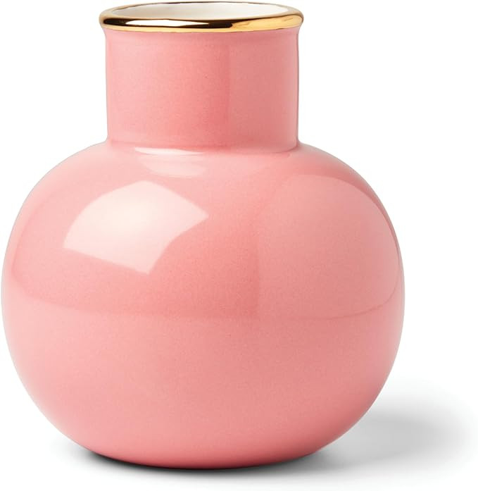 Kate Spade New York Pink Make It Pop Small Vase, 0.68 | Amazon (US)