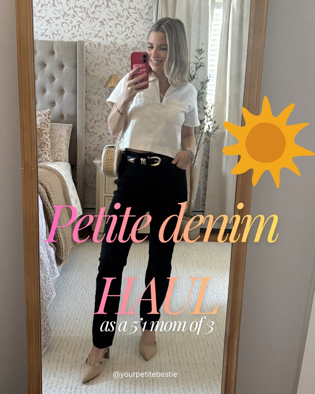 The biggest DENIM haul yet!! 👖 🩵 ☀️ 

Comment DENIM for a 🔗!!

#petitedenim #petitejeans #petiteshorts #petitedress #denimdress grwm ootd outfitinspo petite style styletips styleinspo styling summertime springtime