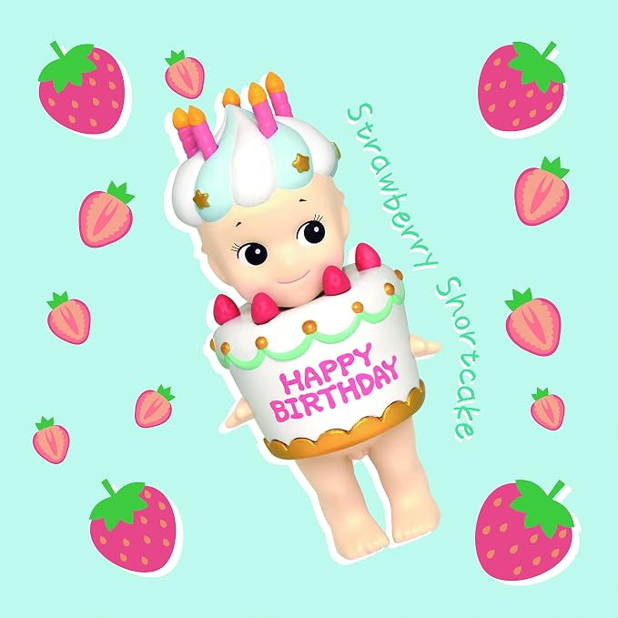 Sonny Angel Birthday Gift 2017 - Original Mini Figure / Limited Edition - 1 Sealed Blind Box | Amazon (UK)