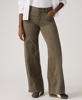 Women's 318 Seamed Wide-Leg Jeans | Macy's