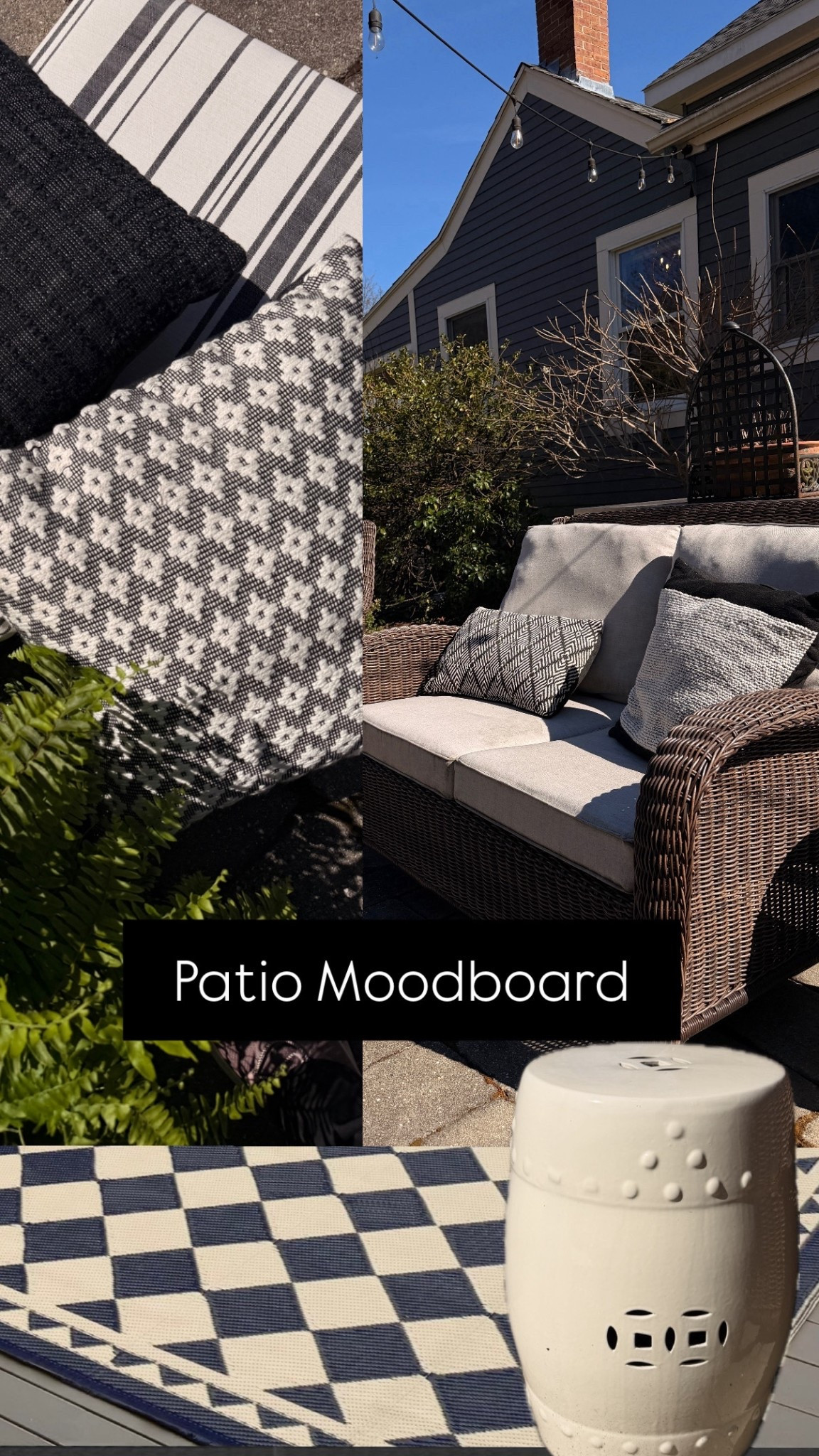 Loving black and white and lots of greens for my patio this season after being in Europe and being inspired by the streets of Lisbon & the cafe chairs.  Lots of ferns, lights and plants too!  

#LTKHome #LTKSeasonal #LTKMens
