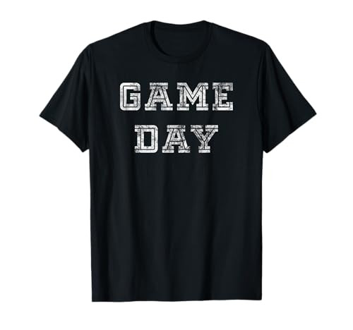 Game Day Football T Shirt Men Women Kids Retro Graphic Tee T-Shirt | Amazon (US)