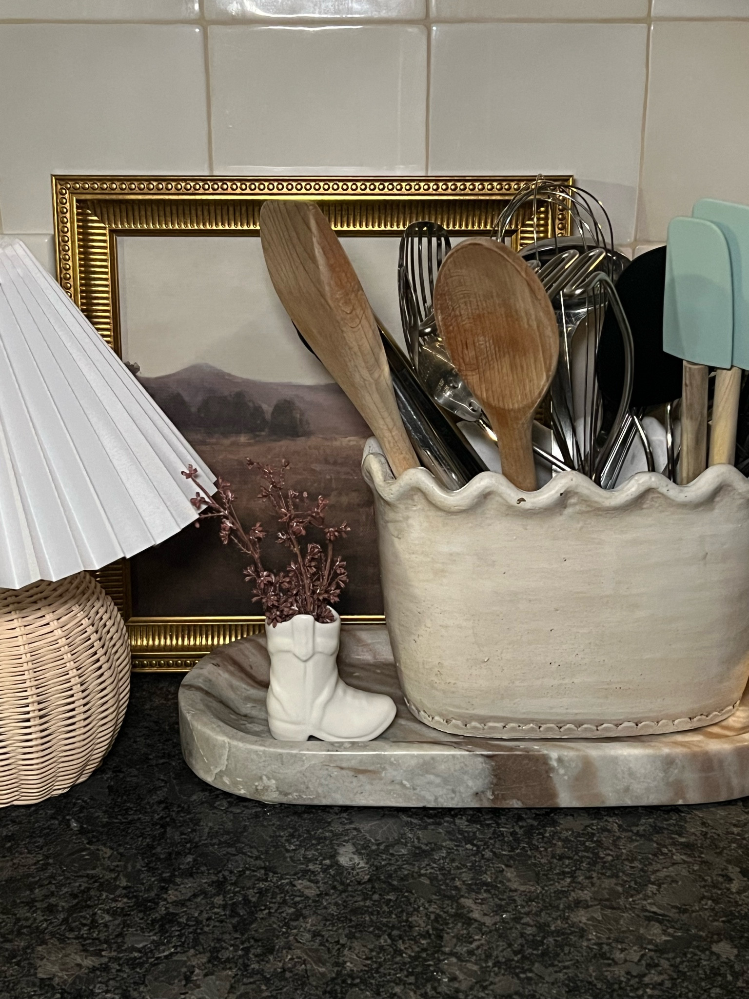 Flower pot turned utensil holder!

#LTKfindsunder50 #LTKhome #LTKstyletip