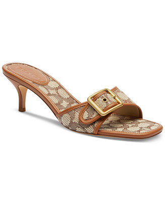 Women's Margot Kitten-Heel Slide Sandals | Macy's