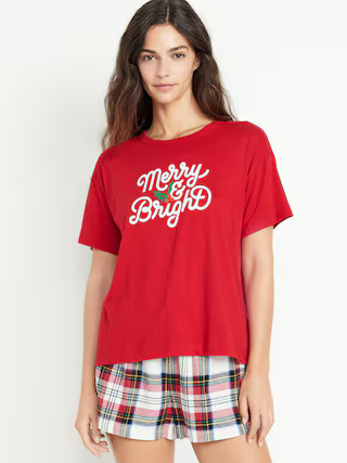 Matching Holiday-Graphic T-Shirt for Women | Old Navy (US)