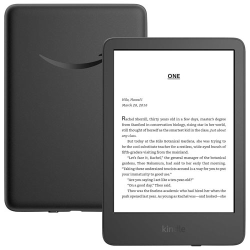 Amazon Kindle 16GB 6" Digital eReader with Touchscreen (RS23CV) - Black | Best Buy Canada