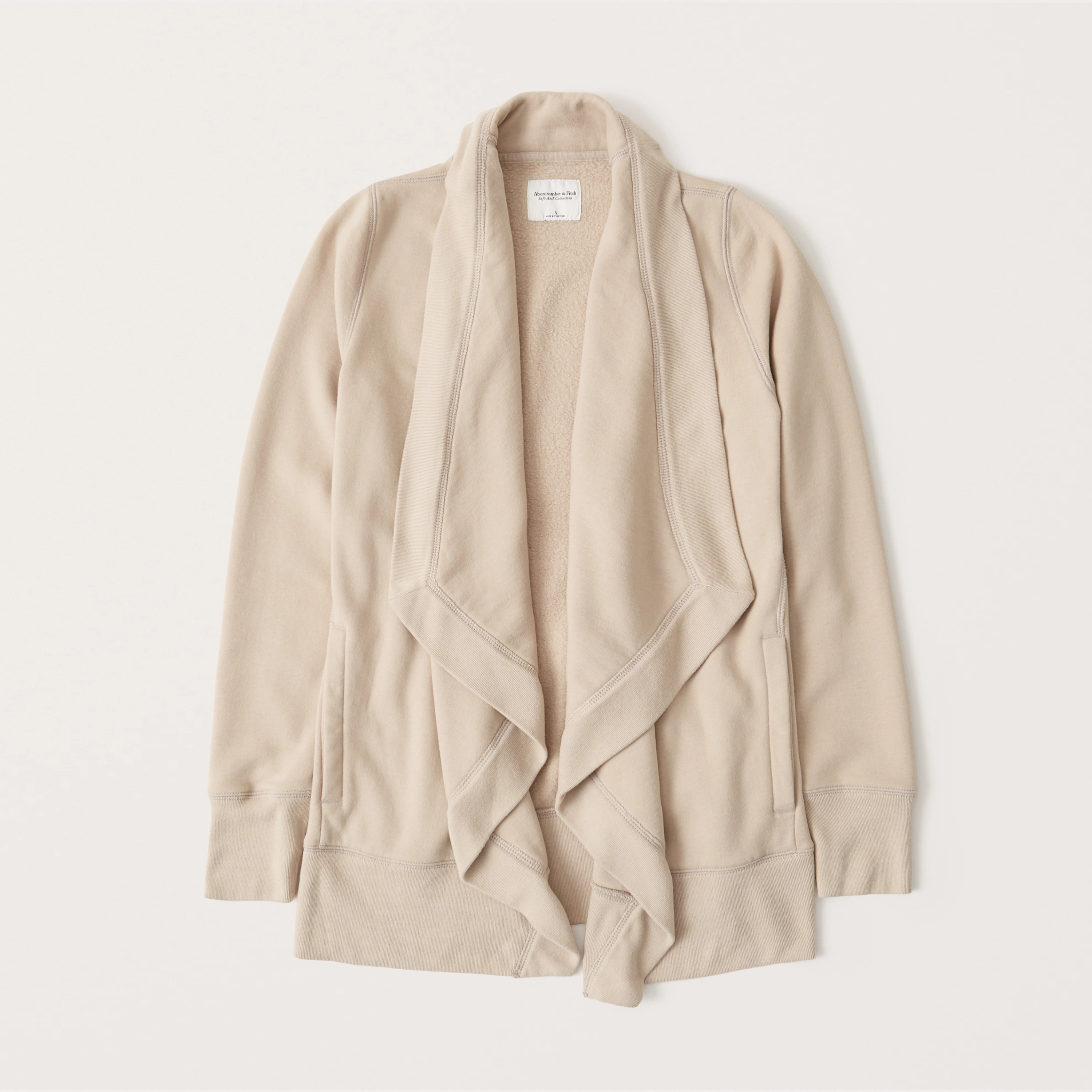 Open-Front Easy Cardigan | Abercrombie & Fitch (US)