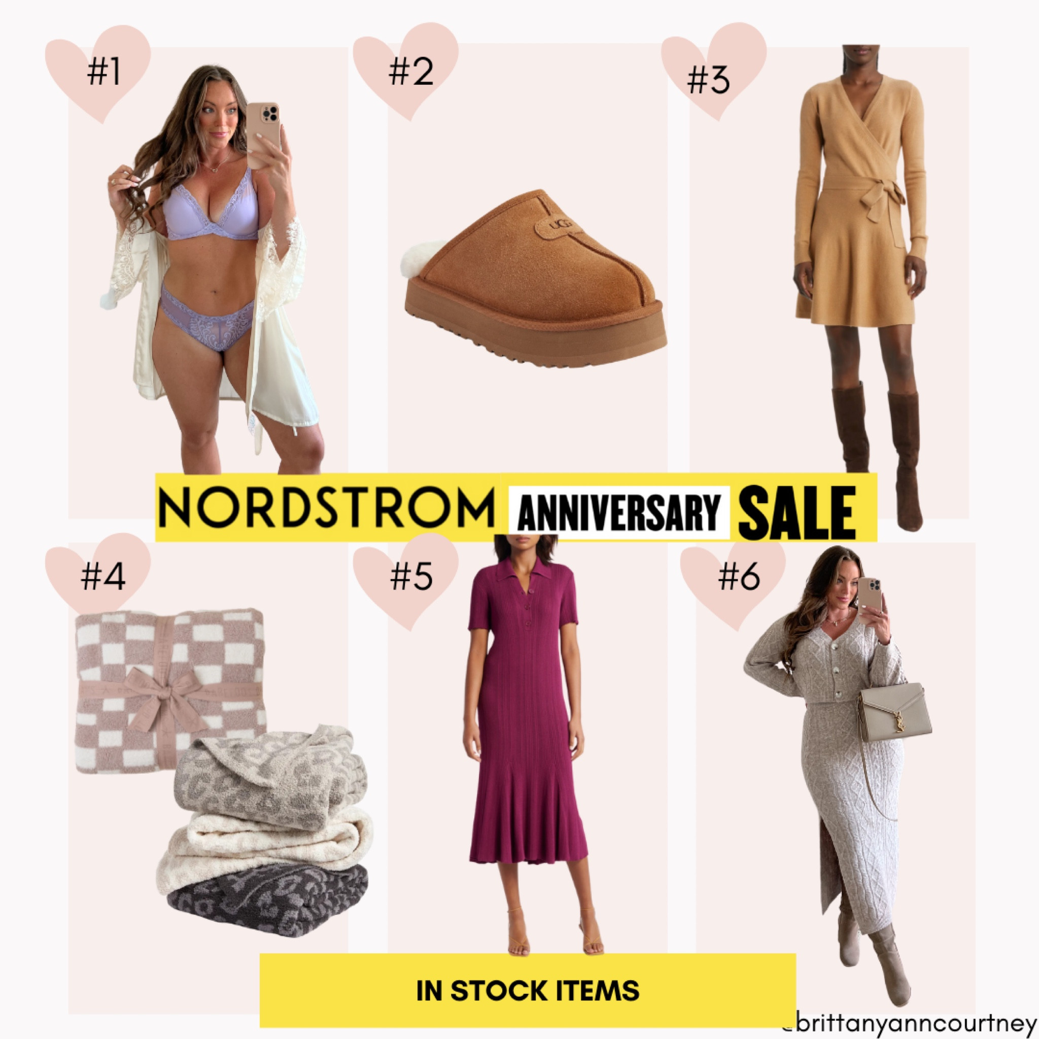 Nordstrom Anniversary Sale IN STOCK ITEMS 
Natori bras, ugg slippers, fall dresses, barefoot dreams blankets 

Sale is open to everyone to shop now! 

NSale, nordstrom sale, Nordstrom Anniversary Sale 2024

#LTKxNSale #LTKSeasonal #LTKMidsize