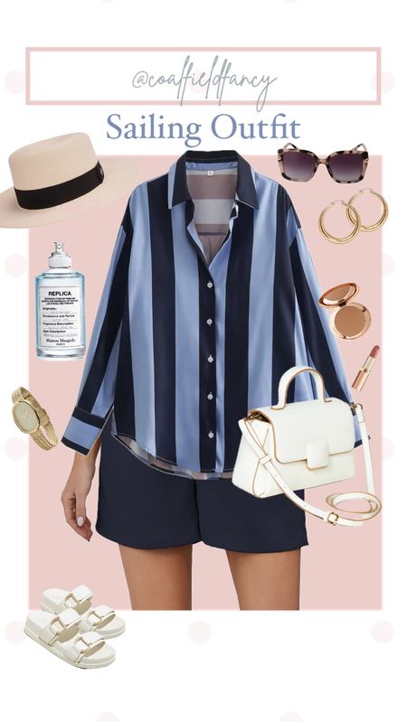  Nautical style Nautical outfitt
Hamptons outfit
Nantucket outfit
Sailing outfit
Beach outfit
Boat day outfit
Sandals

#LTKover40 #LTKfindsunder50