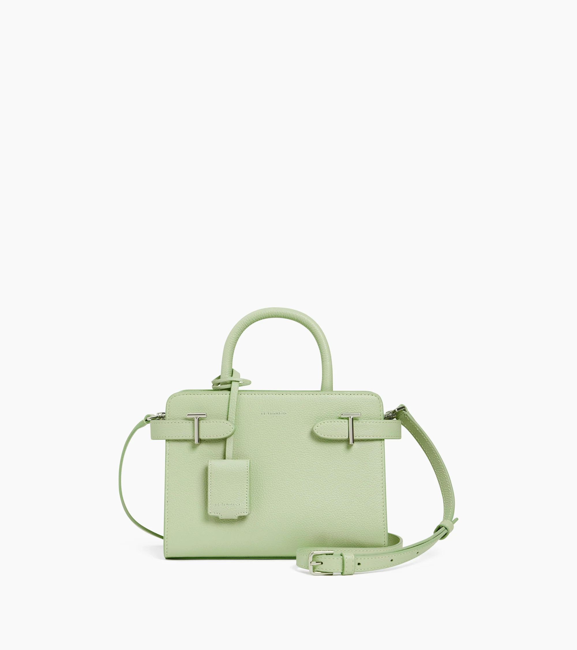 Emilie small handbag in grained leather | Le Tanneur