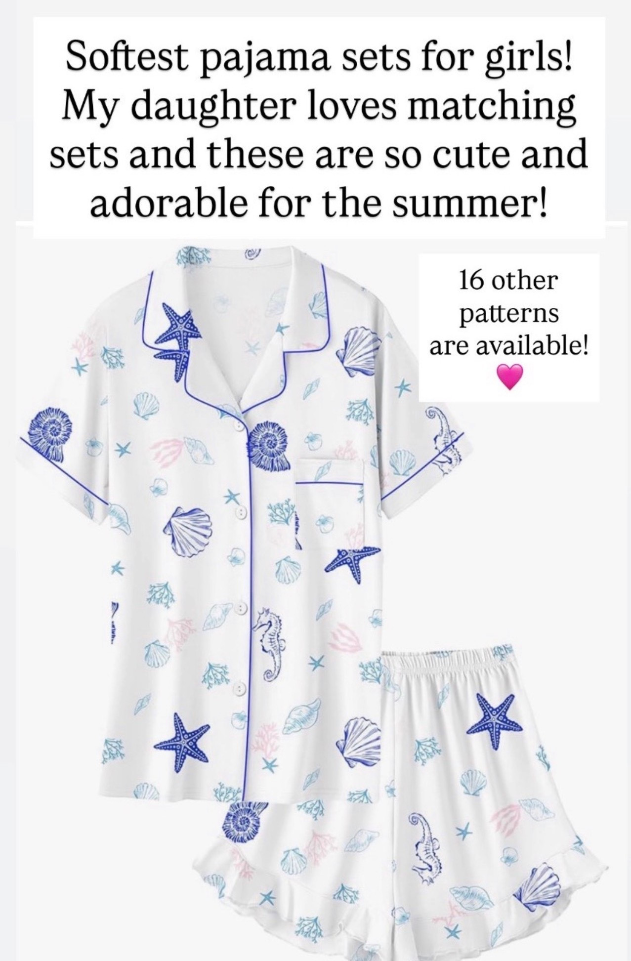 Scope is up for the summer for your daughter! They just arrived at home and my daughter is obsessed with these! They are so soft and summer cozy!!

#LTKKids