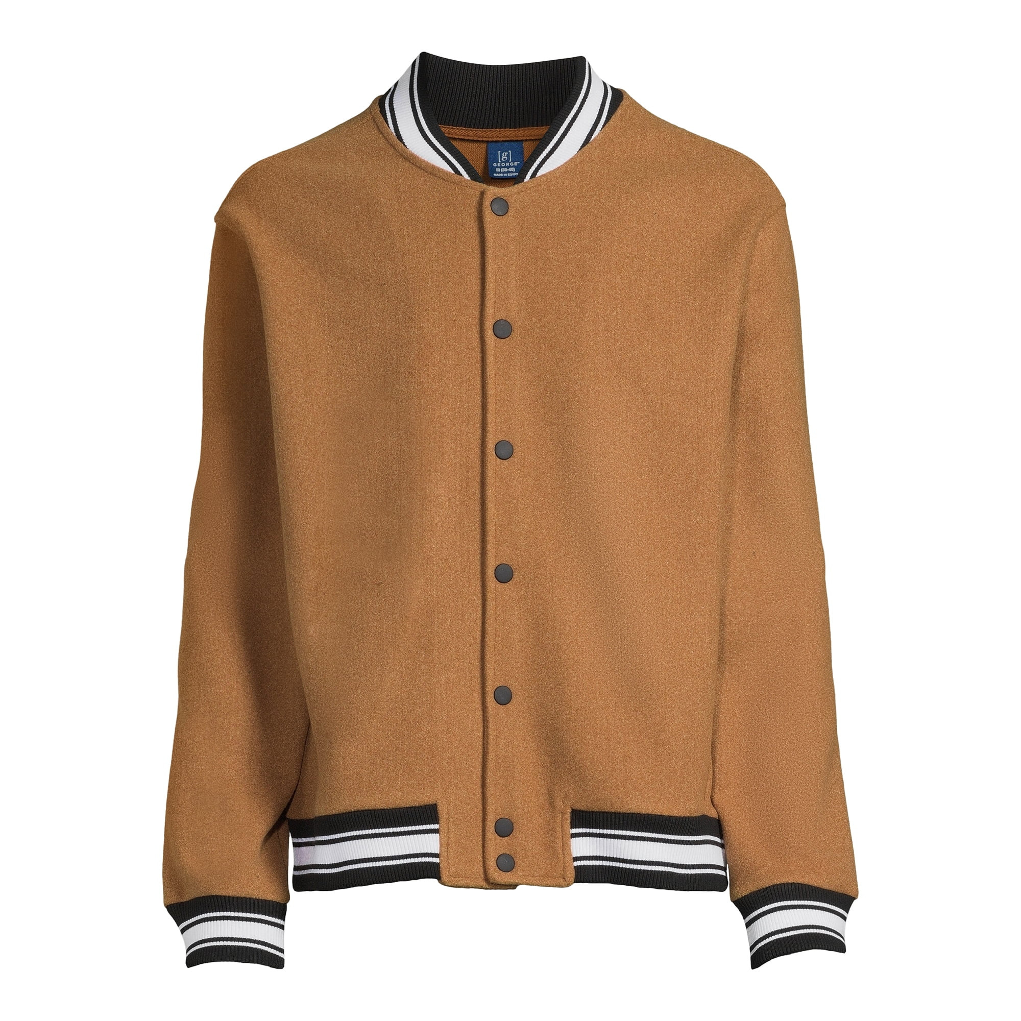 George Men’s Varsity Bomber Jacket | Walmart (US)