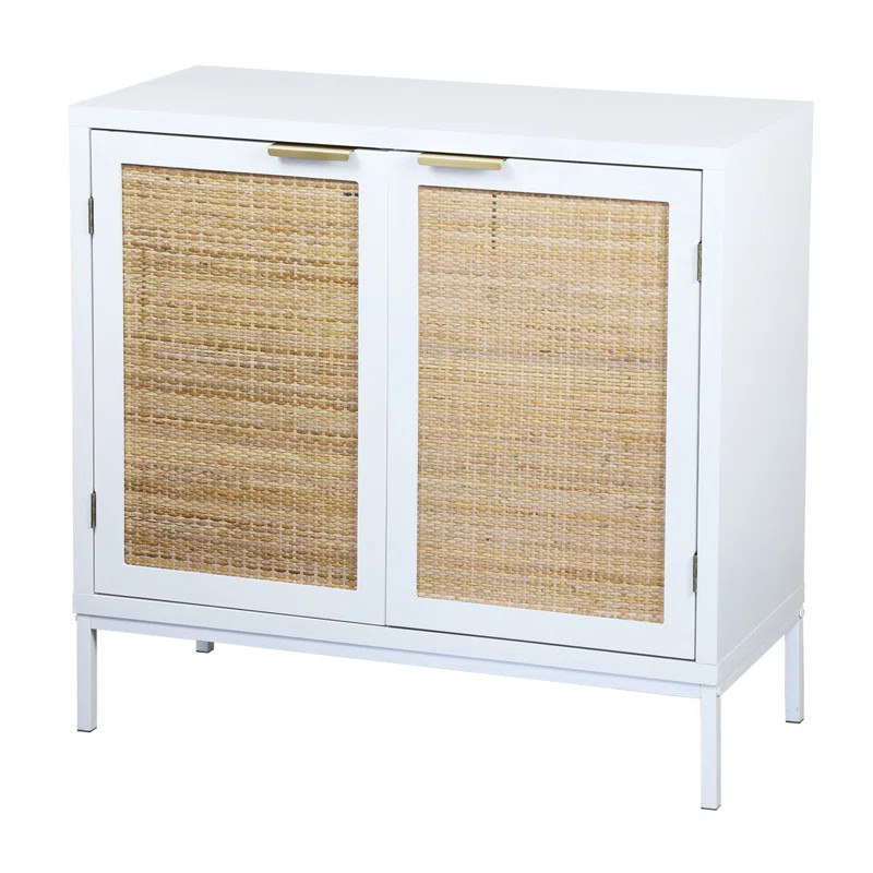 Bayou Breeze Lolita Rattan Accent Kitchen Storage Cabinets Sideboards and Buffet Storage Cupboard... | Wayfair North America