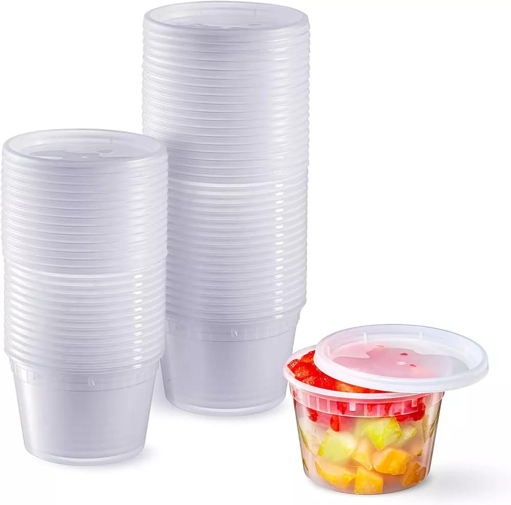 Clear Meal Prep Plastic Salad Bowls With Lids Airtight - Temu