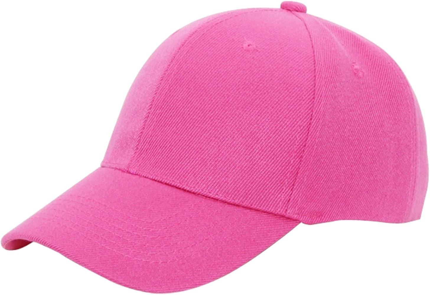 Baseball Cap Men Women - Adjustable Plain Sports Fashion Quality Hat | Amazon (US)