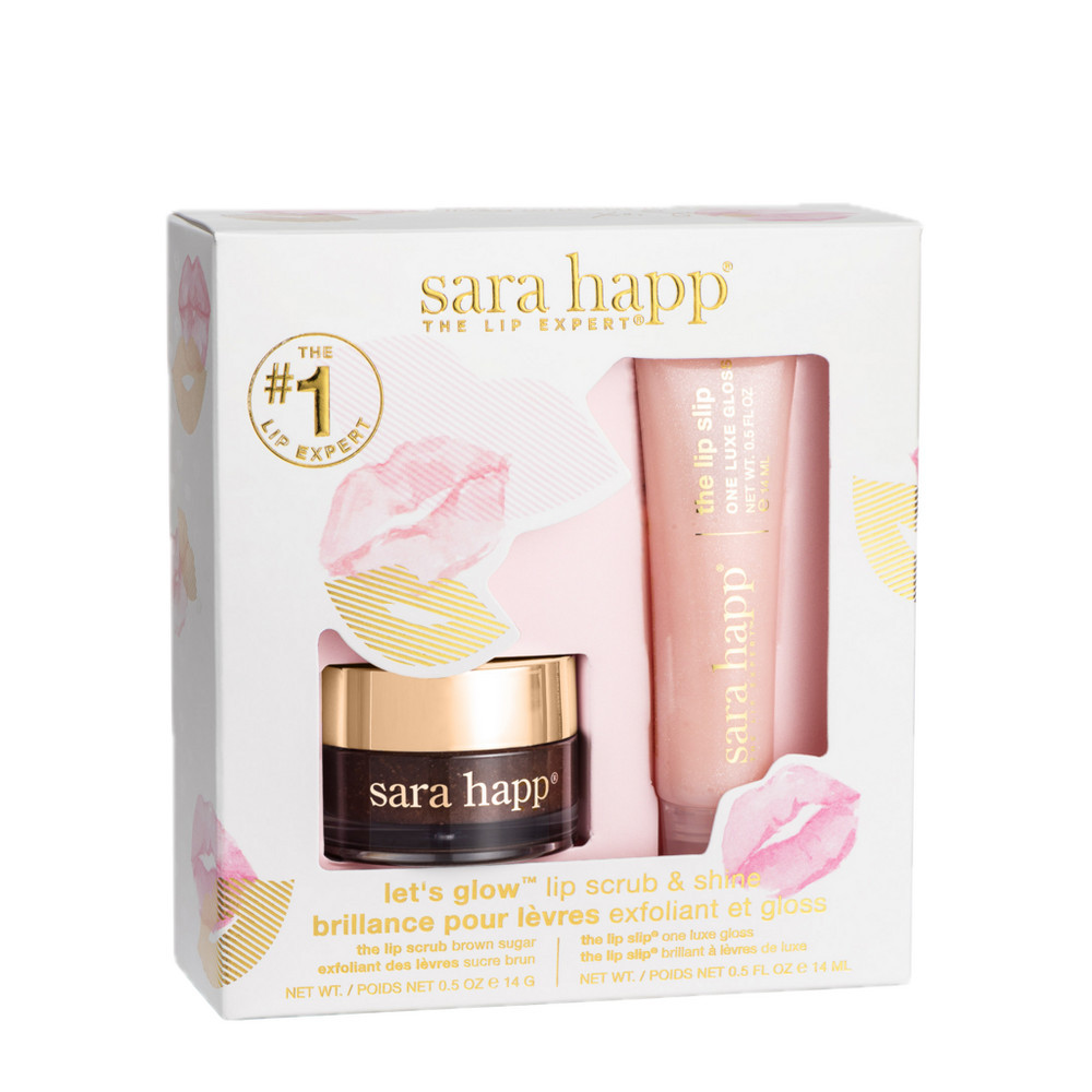 Sara Happ Let's Glow: Lip Scrub & Shine Kit | Ulta