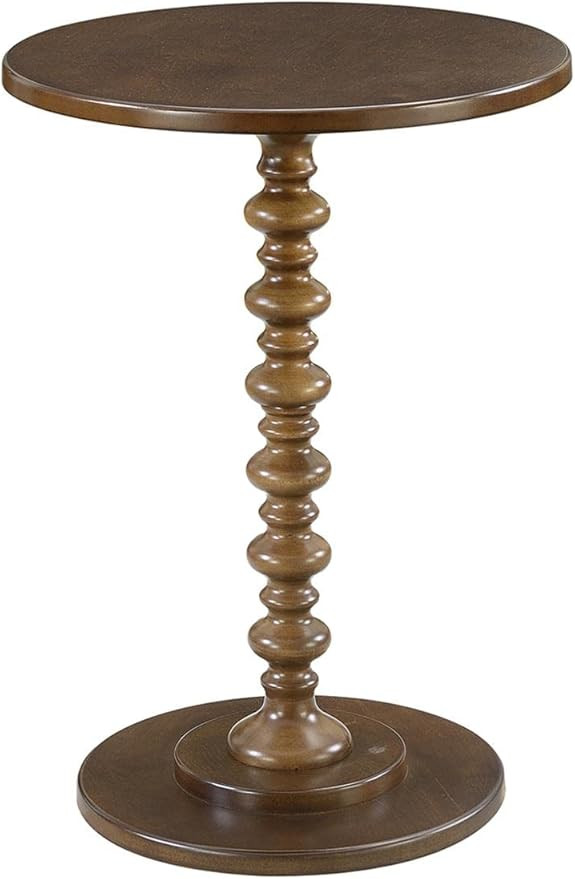 Convenience Concepts Palm Beach Spindle Table, Espresso | Amazon (US)