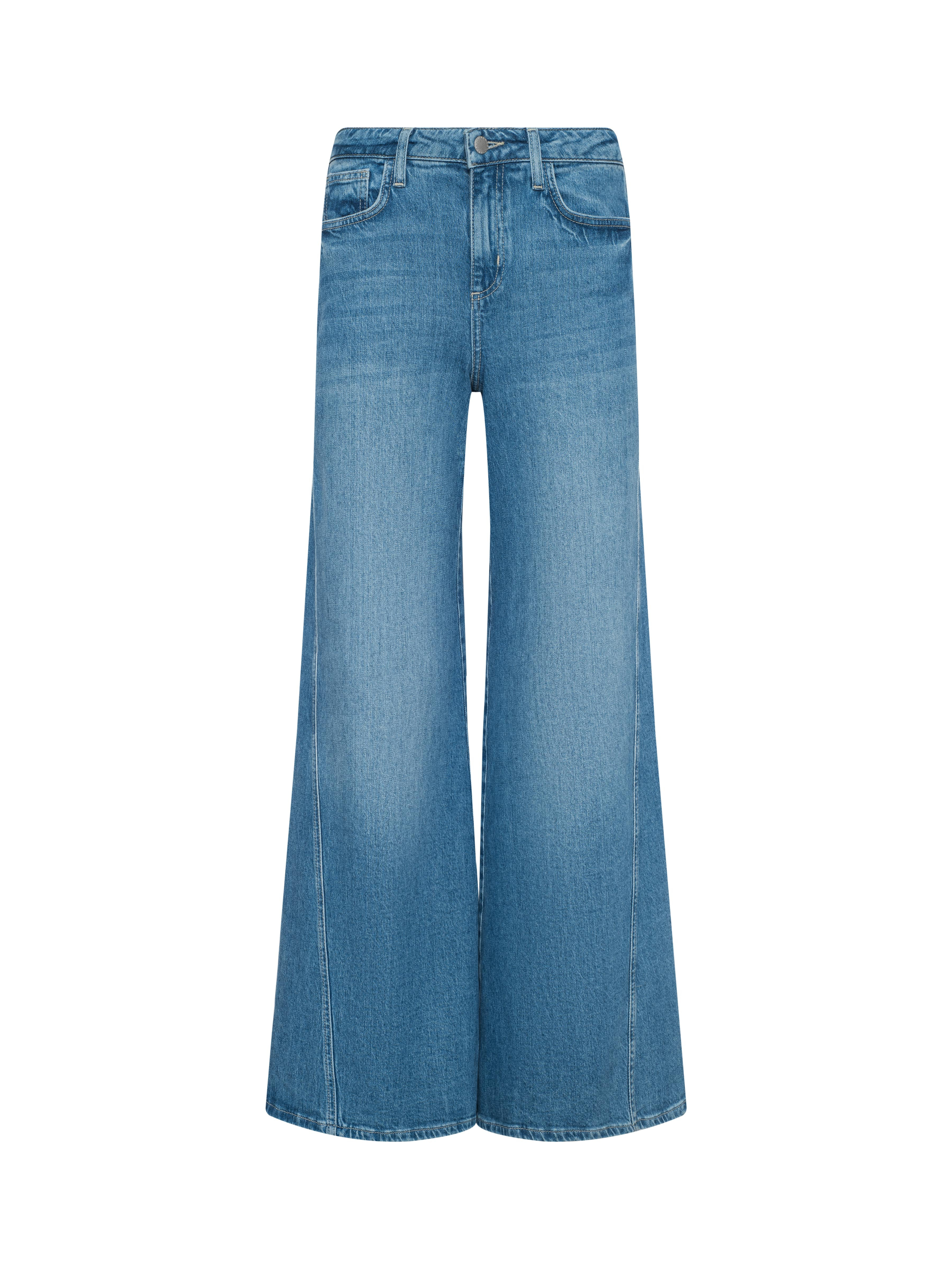 L'AGENCE Beau Wide-Leg Jean In Kona | L'Agence