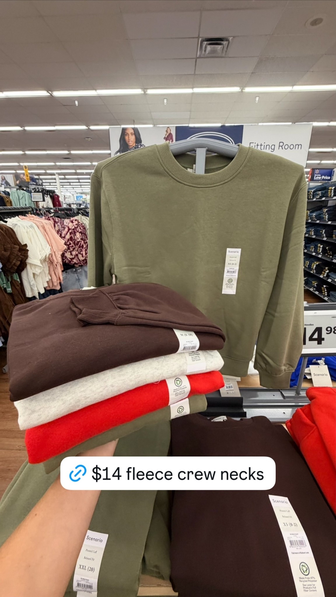 Abercrombie and Fitch look for last pullover fleece from Walmart! $14

#LTKstorytime #LTKSeasonal