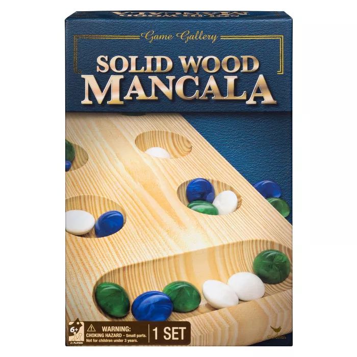 Game Gallery Solid Wood Mancala | Target