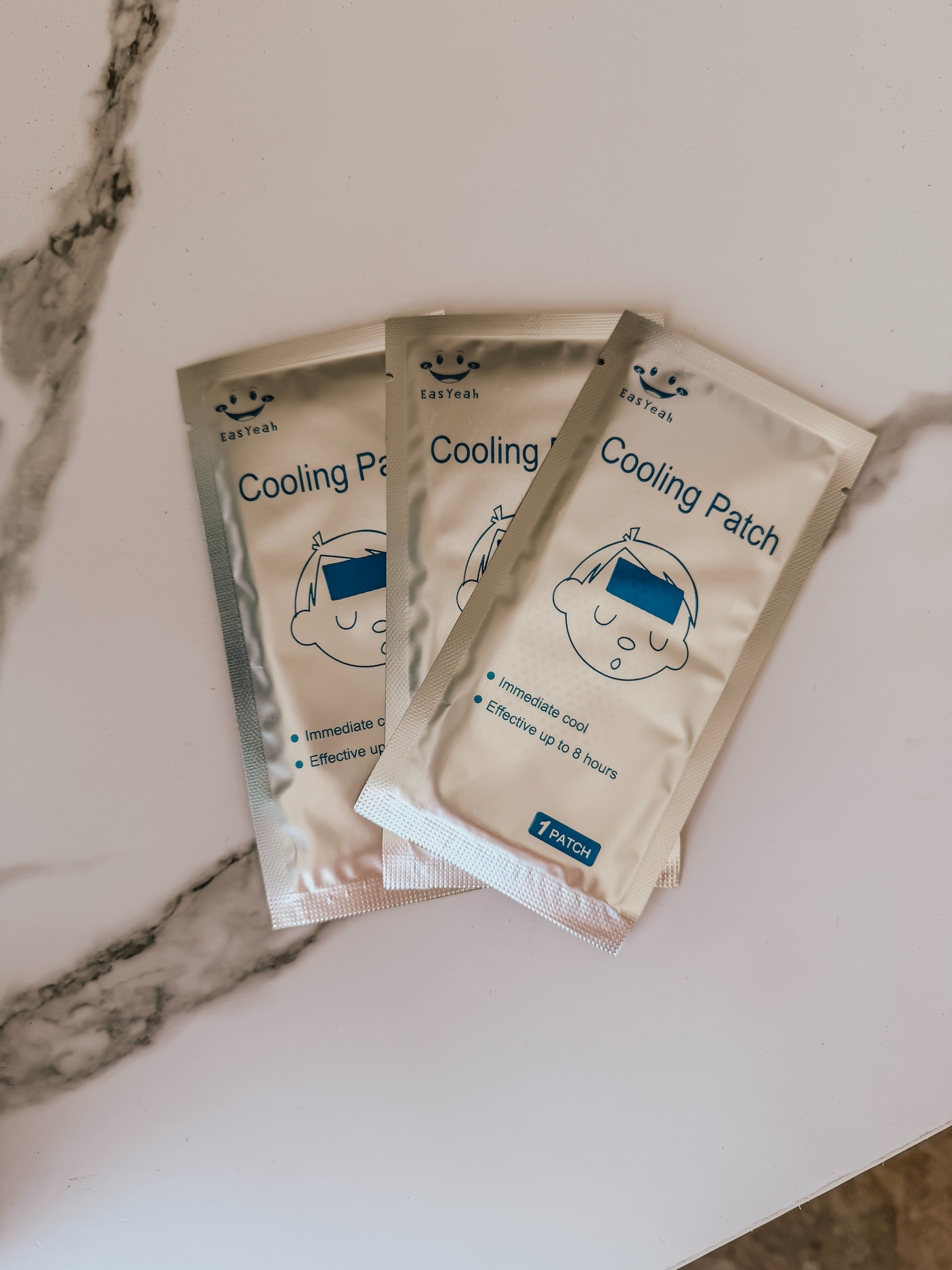 Cooling patches for fever discomfort, pain relief or keeping one cool while outside on a warm day are topical gel-based patches designed to provide a soothing, cooling sensation on the skin, helping you feel more comfortable.  

 #LTKmomlife #LTKKids