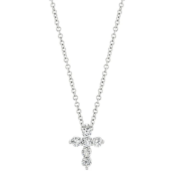 Diamond Cross Pendant Necklace | Milliard Diamond Concierge