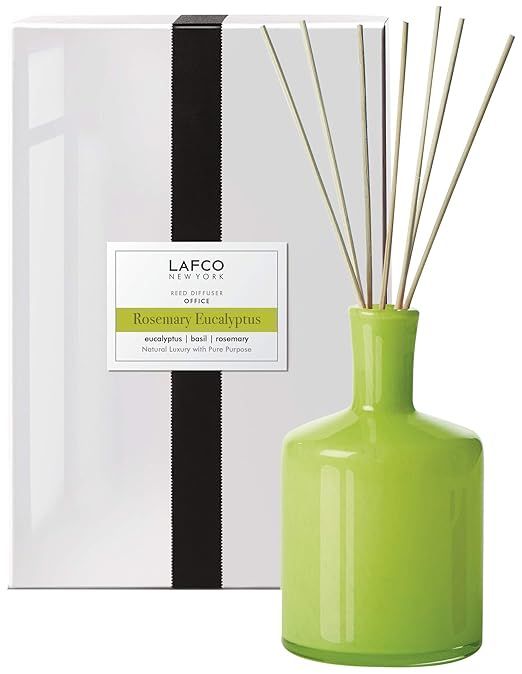 LAFCO New York Signature Scented Reed Diffuser (Rosemary Eucalyptus, Office - 15fl. oz) | Amazon (US)