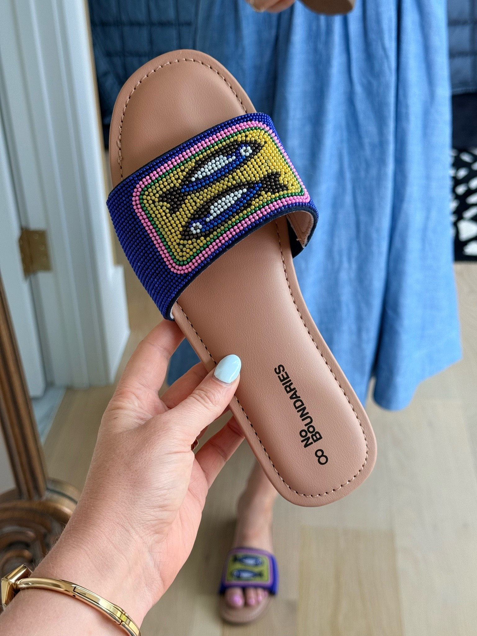 How cute are these beaded sandals from Walmart?!

#LTKSeasonal #LTKgrwm #LTKootd