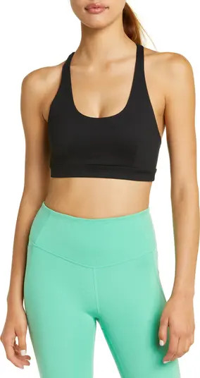 Live In Strappy Sports Bra | Nordstrom