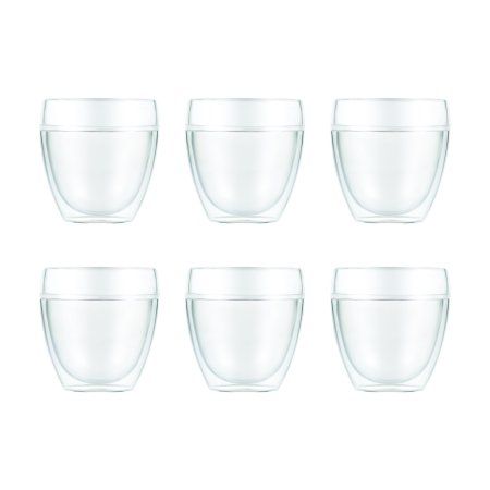 Pavina Outdoor Double Wall Tumbler 6-Pack, 8 Oz., Clear | Walmart (US)