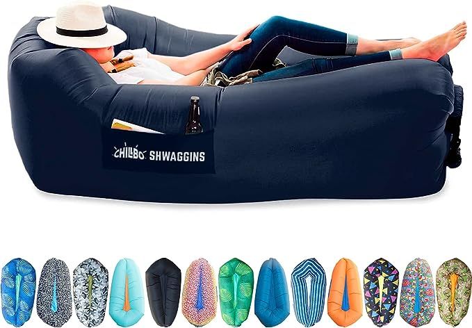 Chillbo Shwaggins Inflatable Couch – Cool Inflatable Chair. Upgrade Your Camping Accessories. E... | Amazon (US)