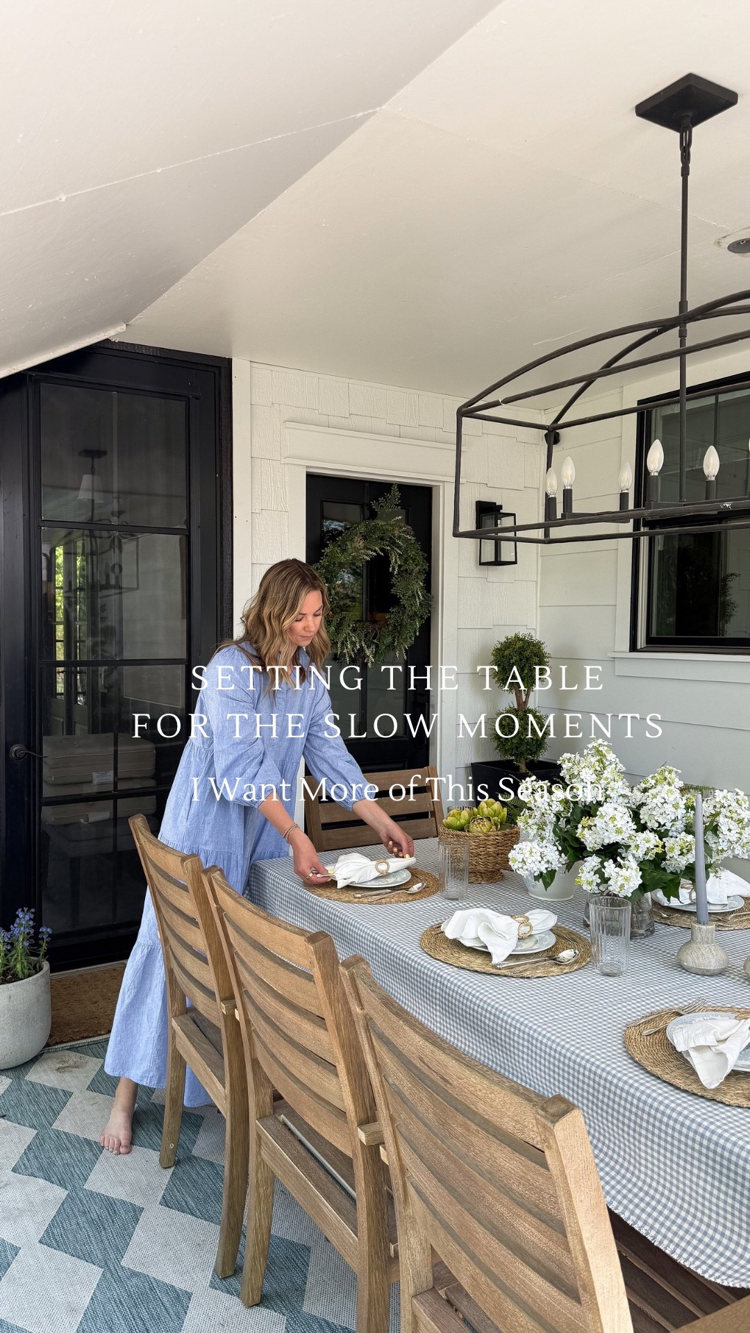 Setting the table for slow moments I want. Outdoor table and dining inspiration. 

#LTKStyleTip #LTKHome #LTKSeasonal