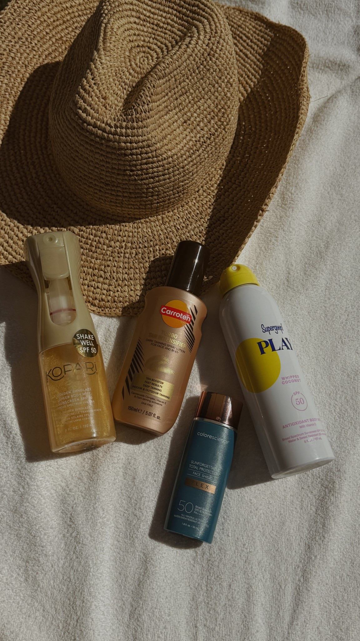 My SPF line up