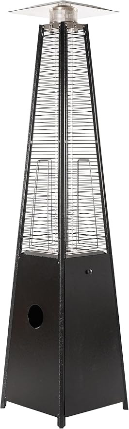 Outdoor Pyramid Propane Patio Heater with Reflector Shield & Wheels, 40000 BTU Quartz Glass Tube ... | Amazon (US)