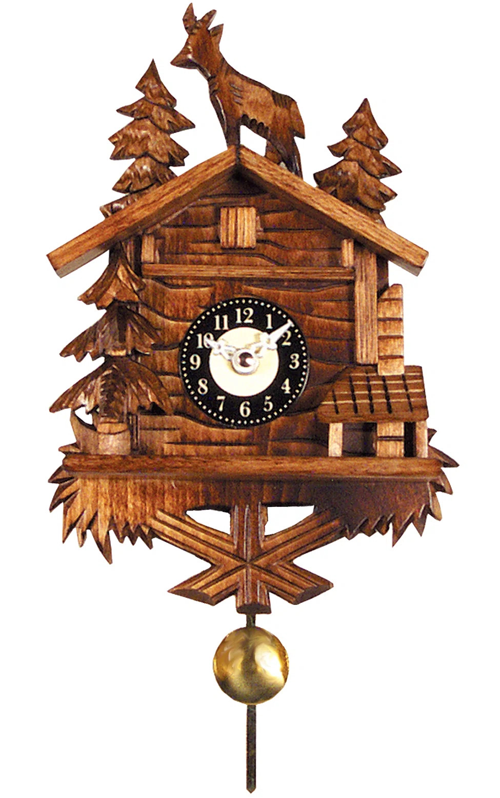 Black Forest Wood Wall Clock & Reviews | Wayfair | Wayfair North America