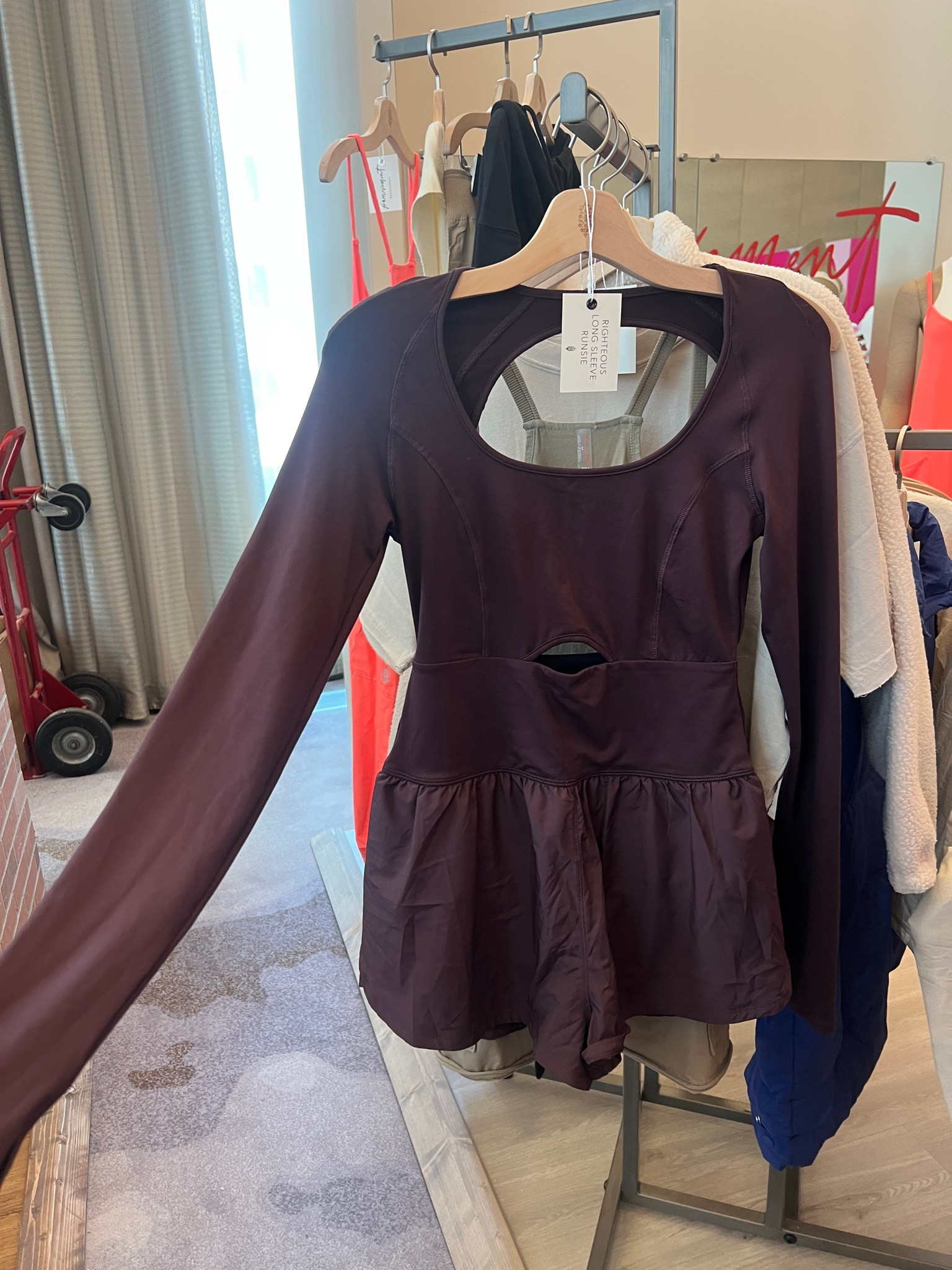 My favorite FP movement onesie in a long sleeve?! WITH AN OPEN BACK?? ANNND THIS COLOR? say less 

#LTKstyletip #LTKtravel #LTKCon