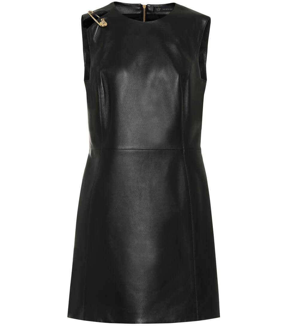 Leather minidress | Mytheresa (DACH)
